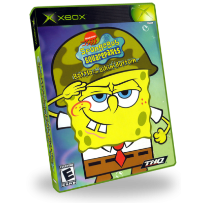 Spongebob Squarepants Battle For Bikini Bottom3D Boxes Italic